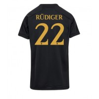 Billiga Real Madrid Antonio Rudiger #22 Tredje fotbollskläder Dam 2023-24 Kortärmad